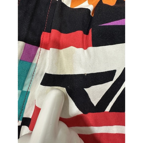 Hobie Shorts Mens Size Large Colorful Prints 80s Cargo Vtg - Picture 14 of 14